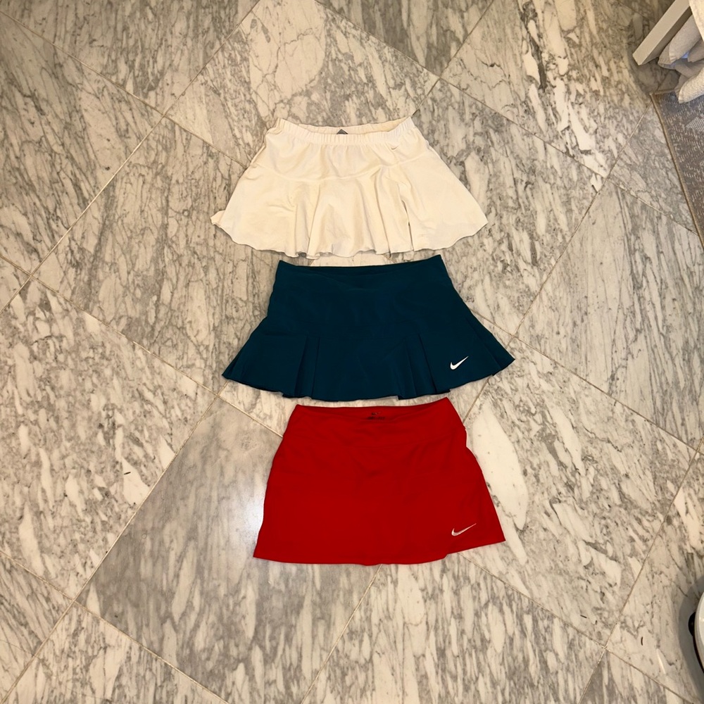 3 Nike Tennis Skirts (small)
